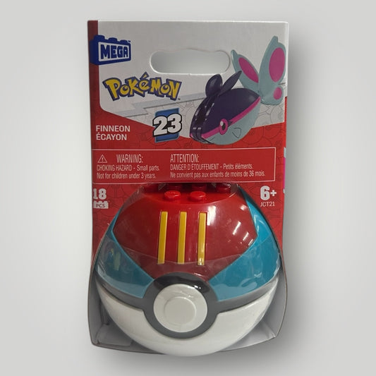 Mega Construx: Pokemon Finneon with Lure Ball #JCT21 18Pcs Mint in Box