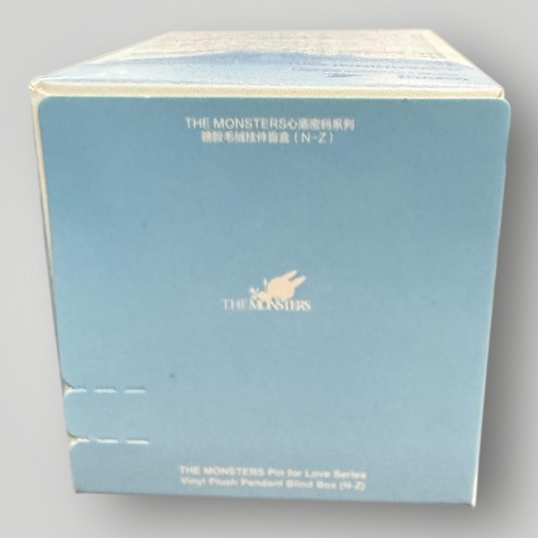 Labubu Pin For Love The Monsters mini Blind box (N-& Blue box set)