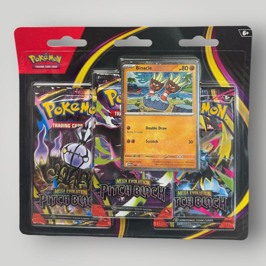 Pitch Black 3-Pack Blister