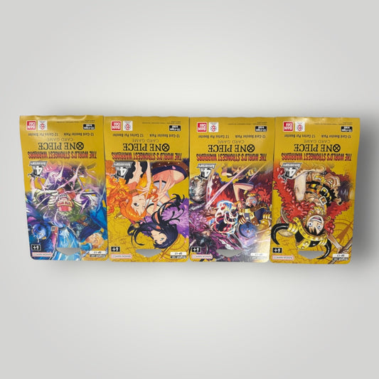 The Worlds Strongest Warriors op17 Sleeved booster