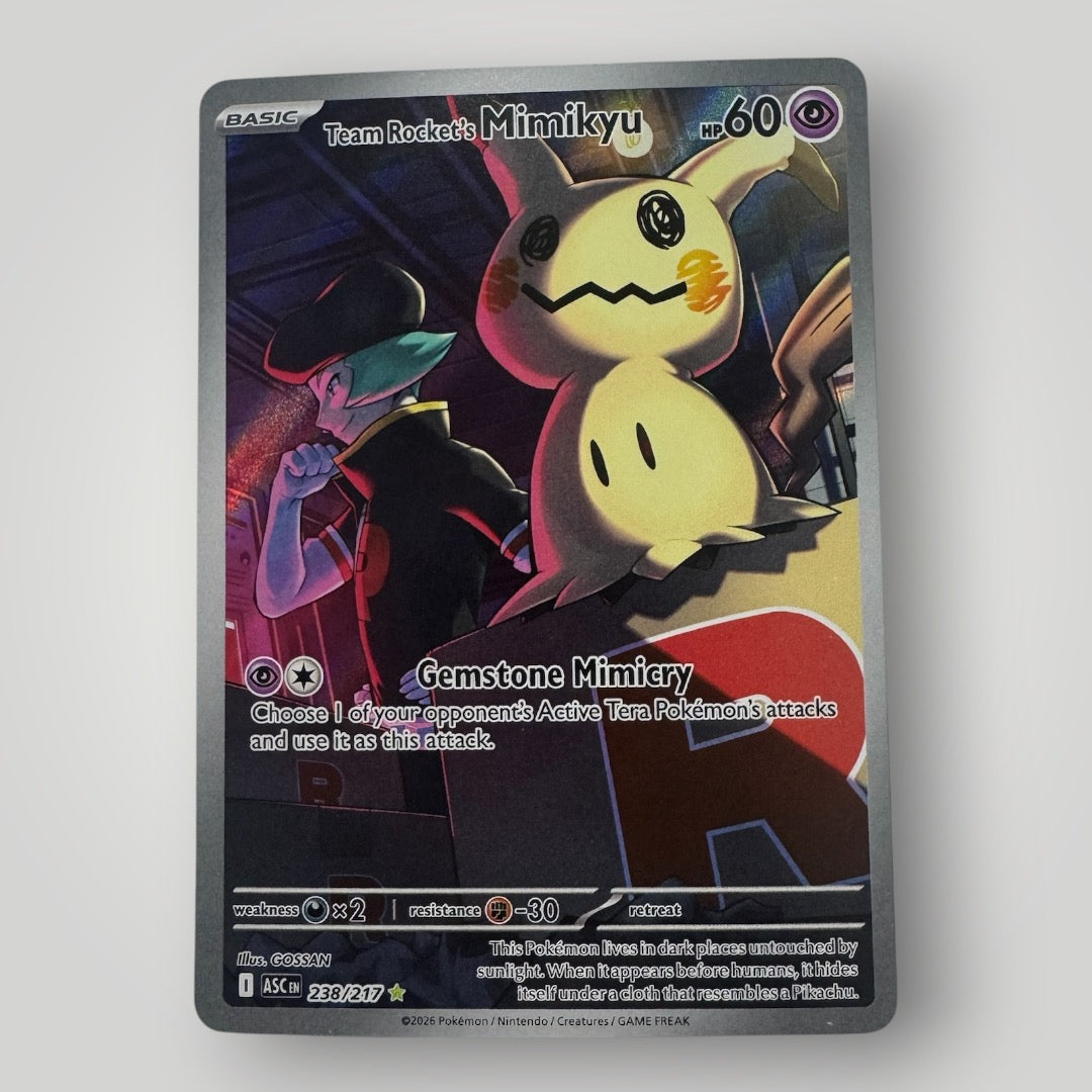 Team Rocket’s Mimikyu 238/217