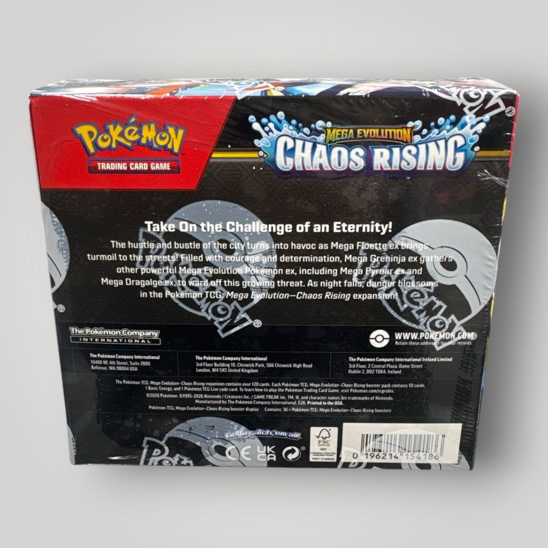 Mega Evolution Chaos Rising Booster Box