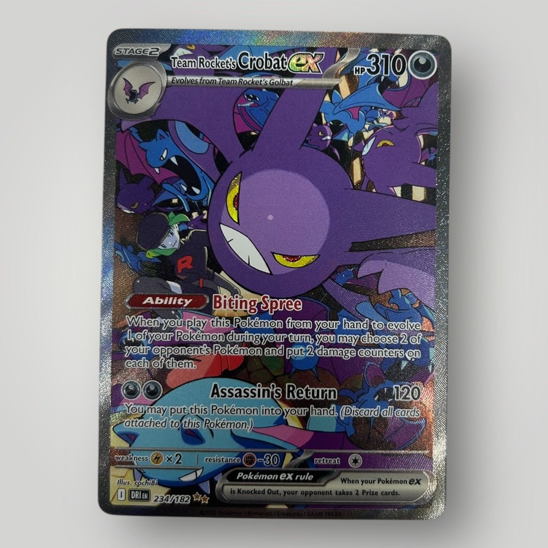 Team rockets Crobat Ex 234/182