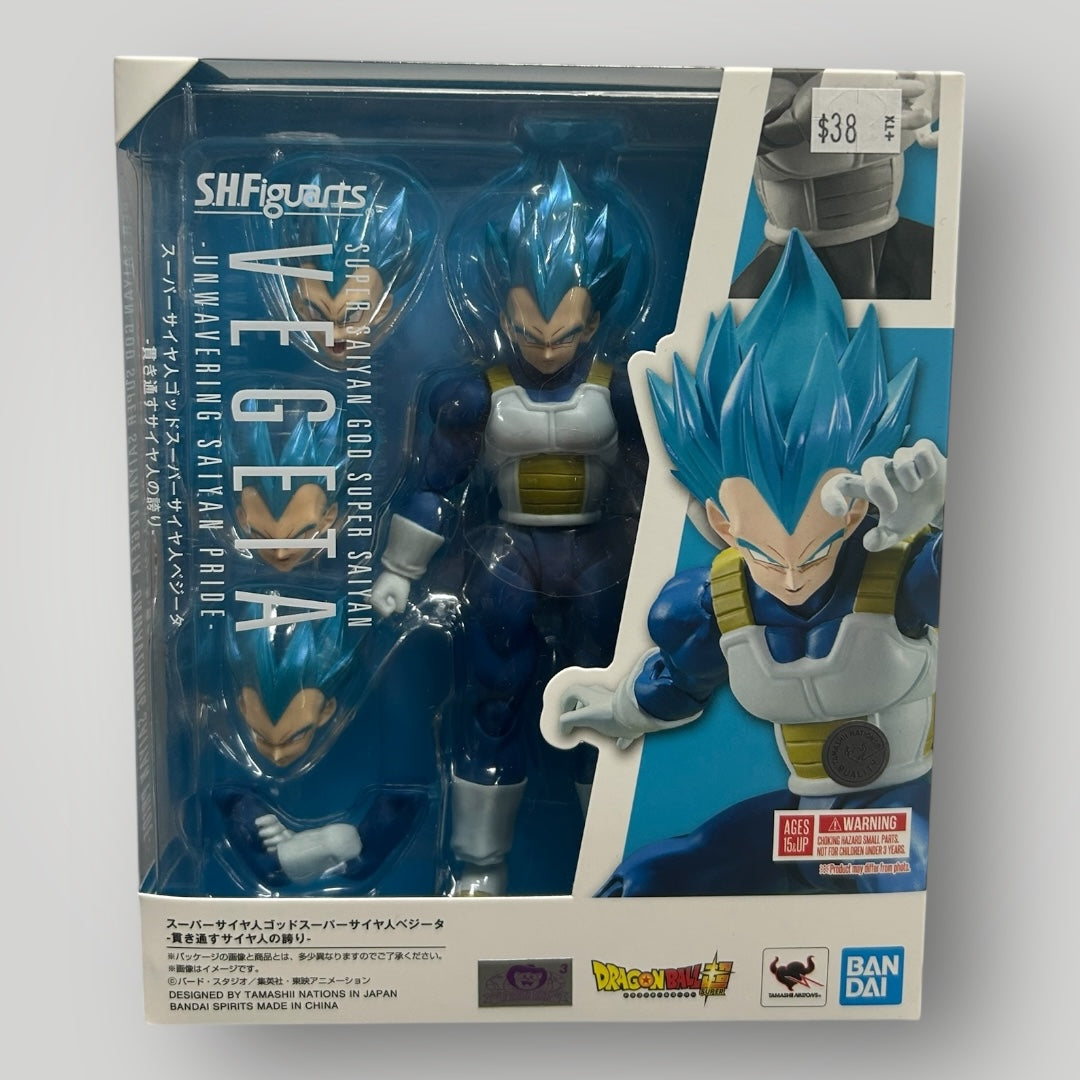 SHFiguarts Vegeta (Super Saiyan God)