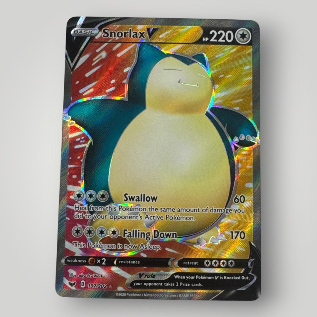 Snorlax V 197/202