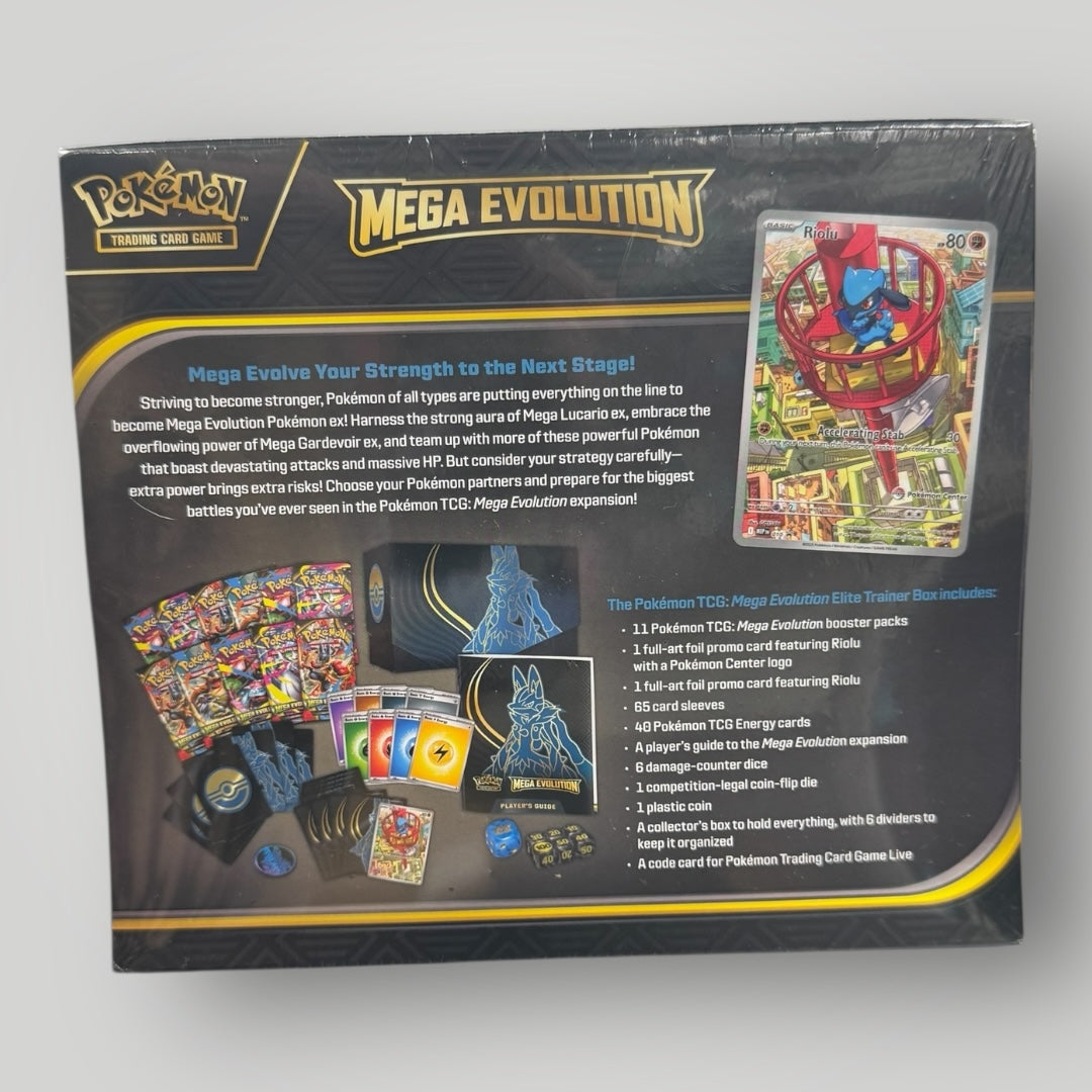 Mega Evolution Lucario Pokemon Center ETB