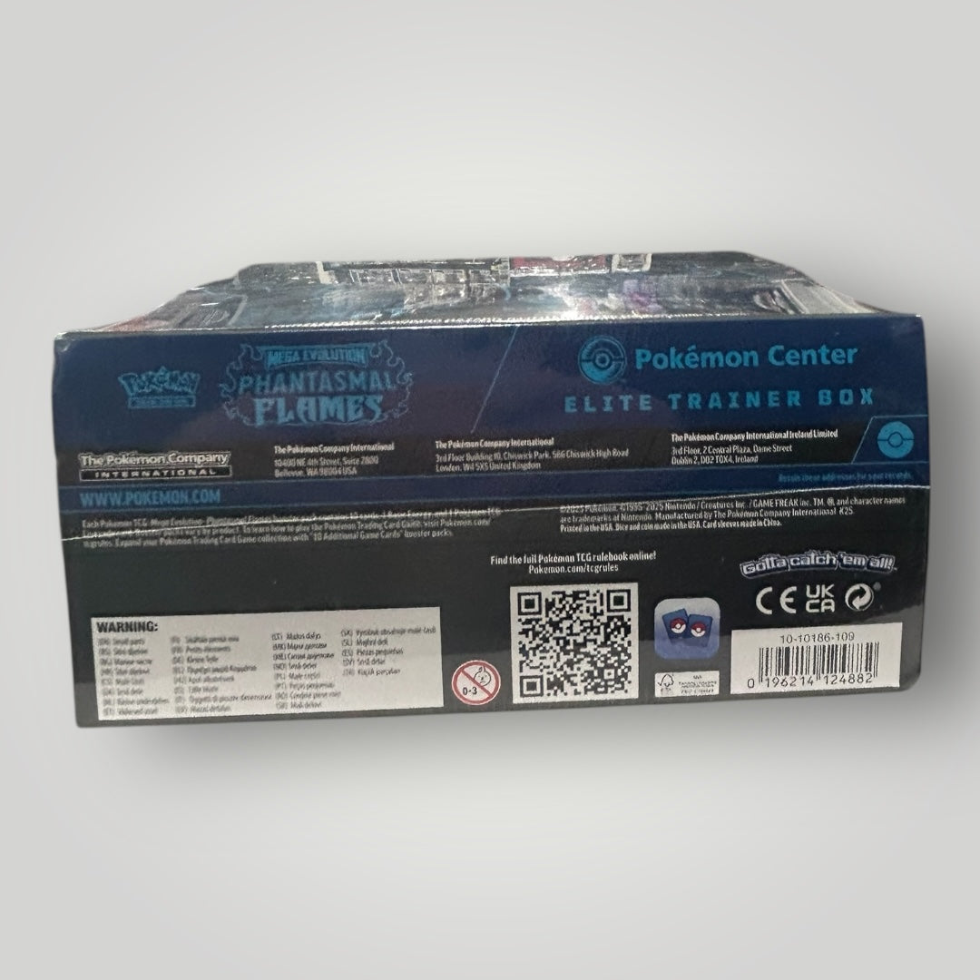 Phantasmal Flames Pokemon Center Elite Trainer Box (Exclusive)