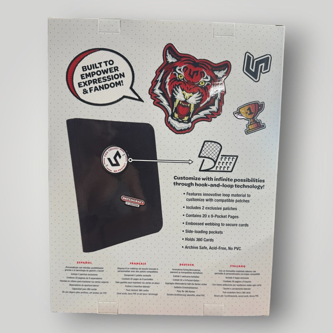 Ultra•PRO Patchcraft 9-Pocket Zippered Binder
