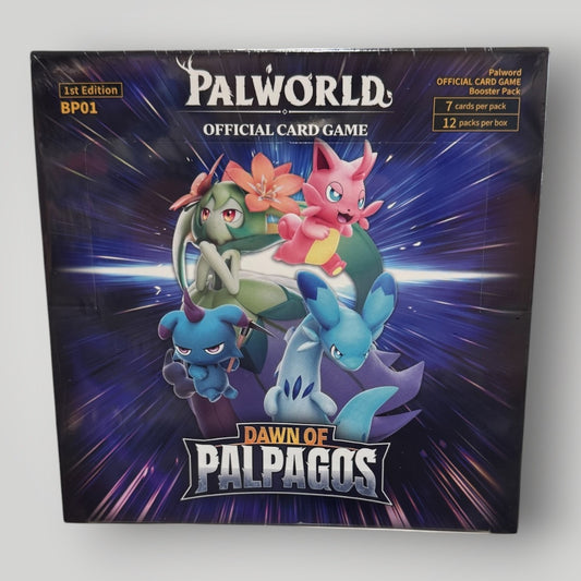 Palworld Dawn of Palpagos booster box