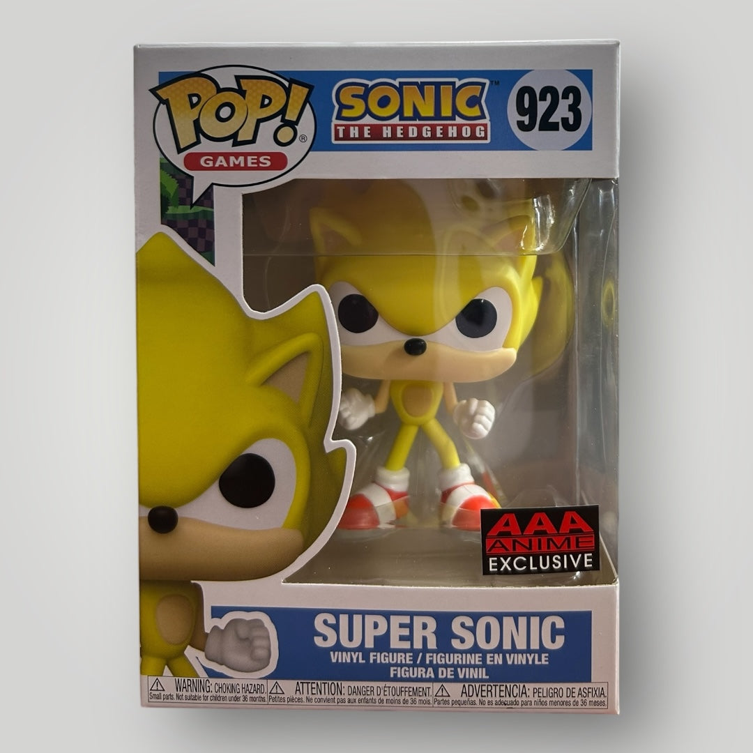 SUPER SONIC - AAA Exclusive Funko Pop 923