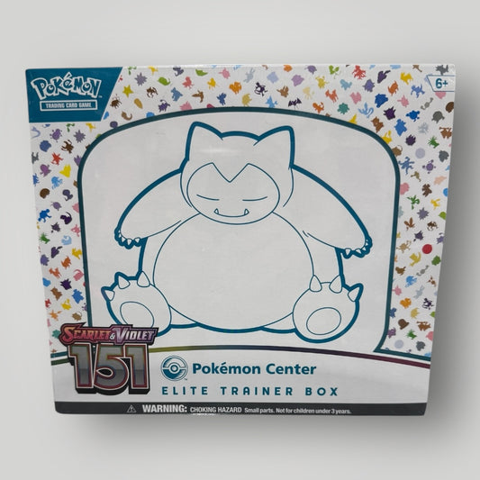 Scarlet and Violet 151 Pokemon Center ETB