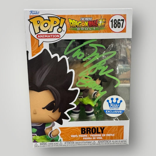 Dragon Ball Z Broly Signed by Vic Mignogna