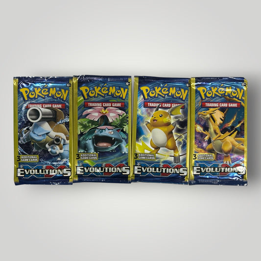 Pokémon XY Evolutions 3 - Card booster pack Set of 4
