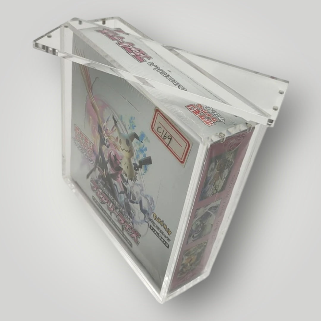 Poke Armor- Japanese Booster Box Acrylic Case- 30 Pack Box