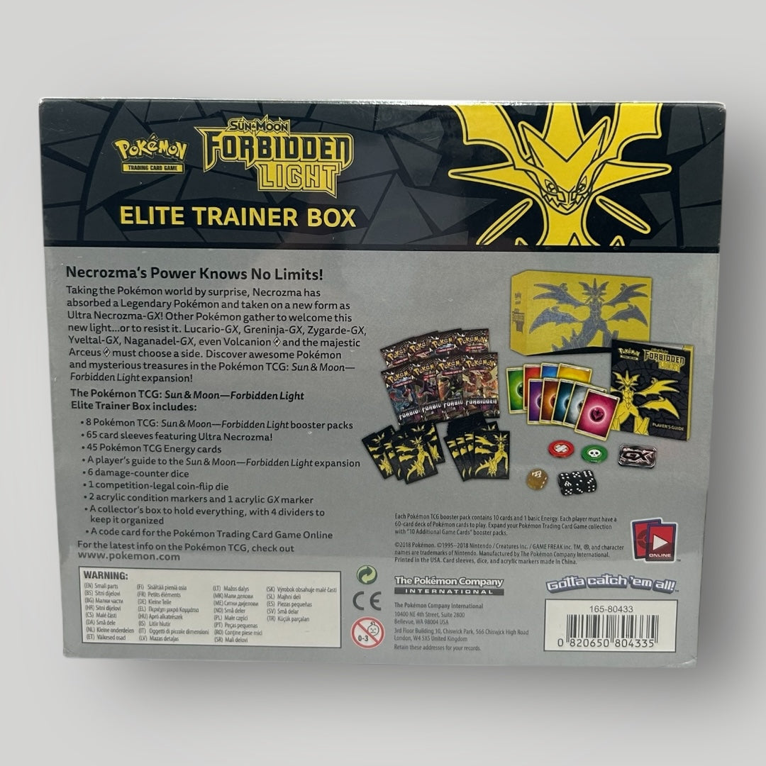 Pokemon: Forbidden Light Elite Trainer Box - SM - Forbidden Light