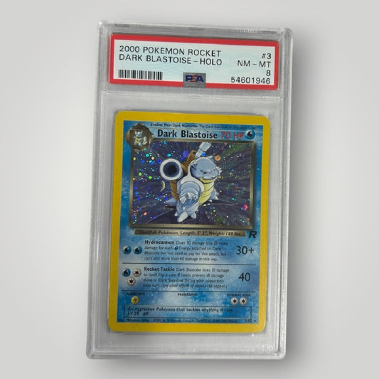 Dark Blastoise 3/82 PSA 8