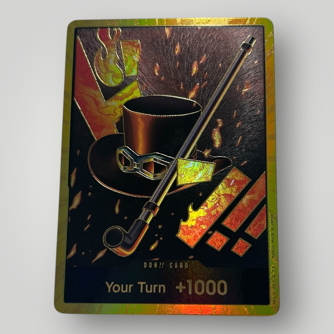 DON!! Card (Sabo) (Gold)