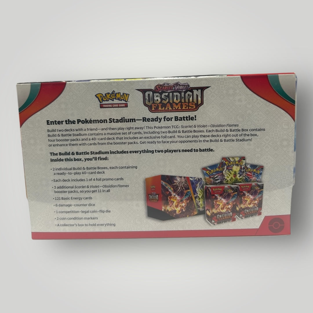 Pokémon Build & Battle stadium obsidian flames