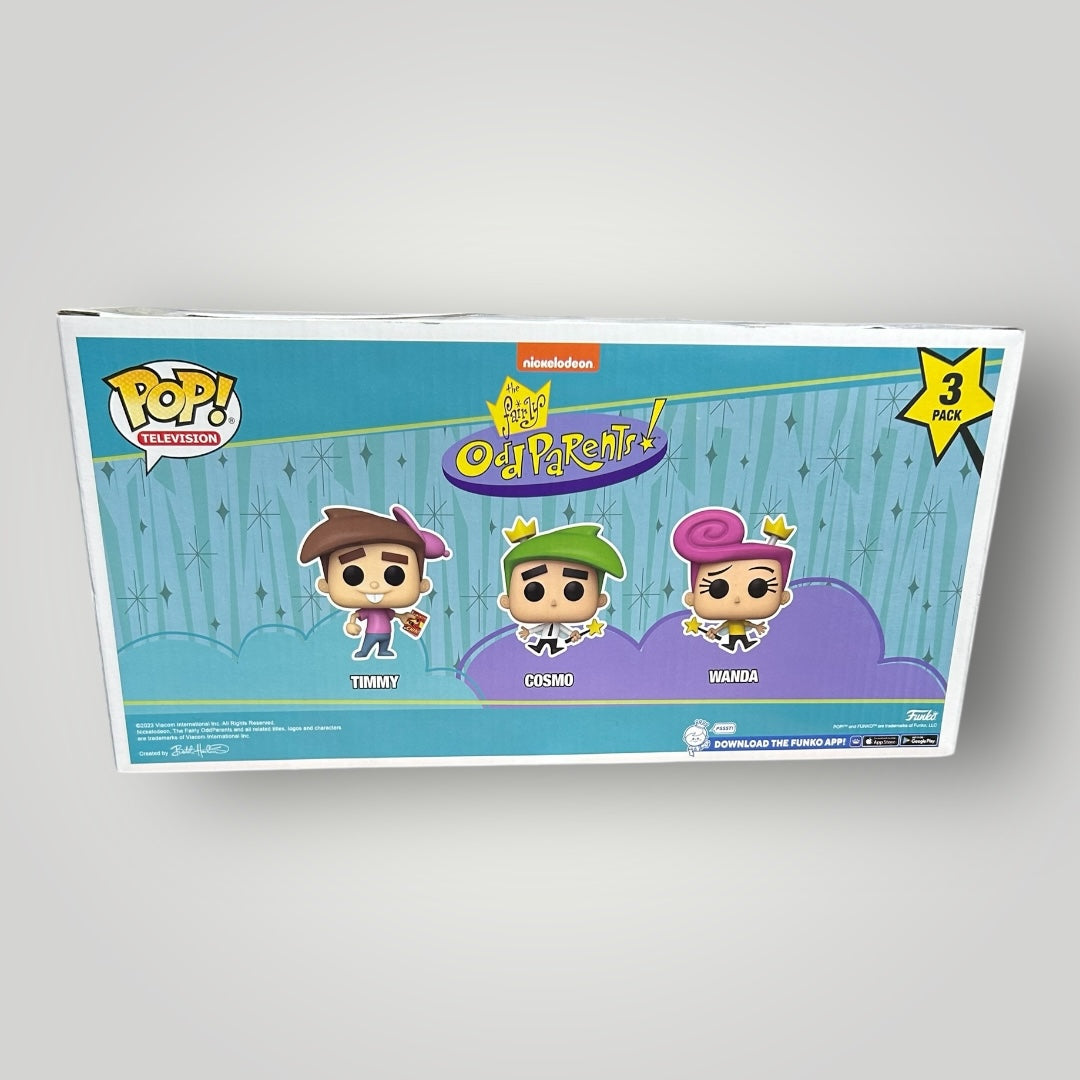 The Fairly Odd Parents Timmy/Cosmo/Wanda 3 Pack 2023 Summer Convention Limited Edition