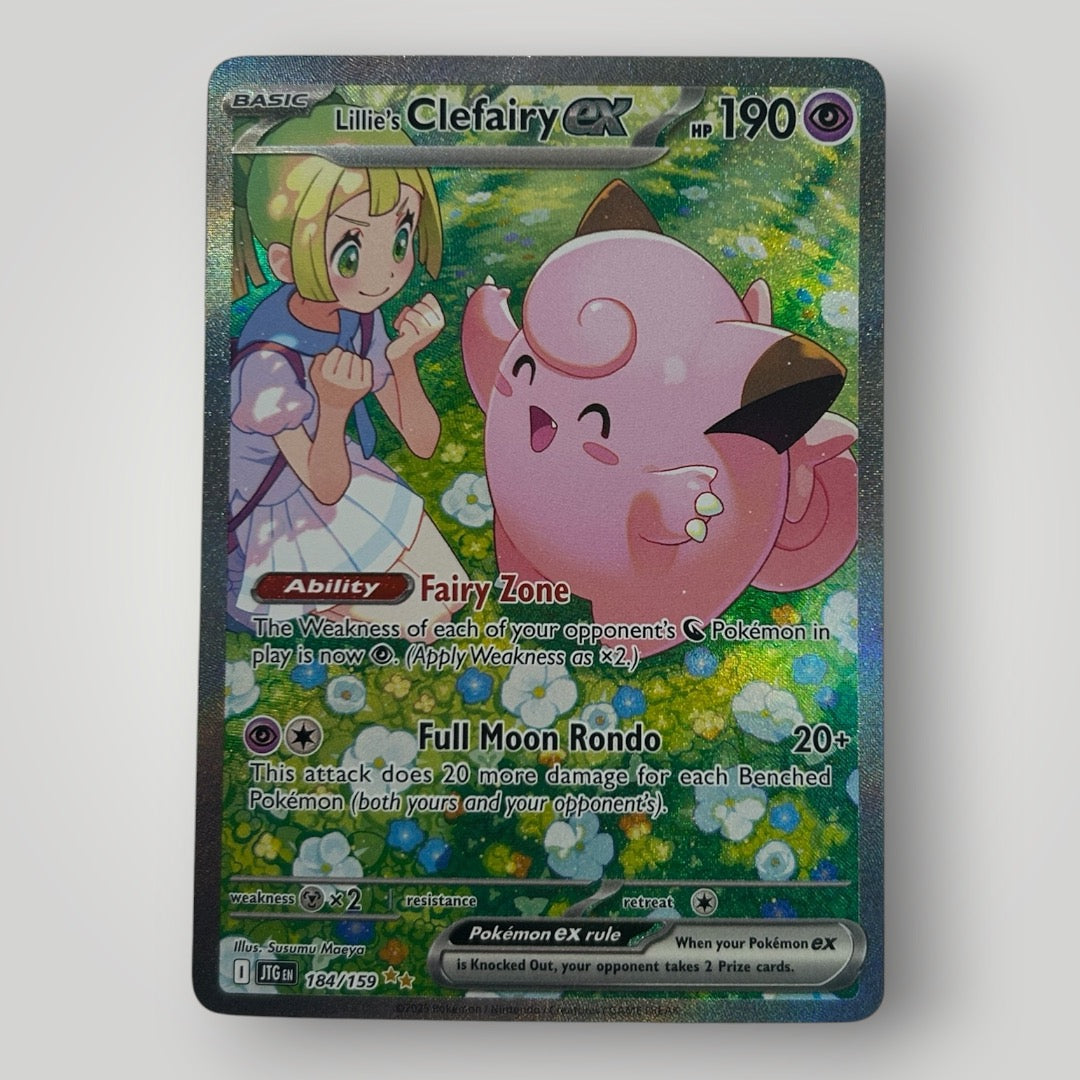Lillie’s clefairy ex 184/159