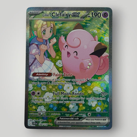 Lillie’s clefairy ex 184/159