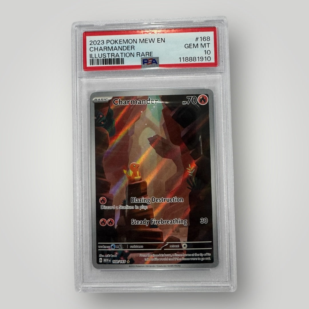 Charmander 168/165 -PSA 10-