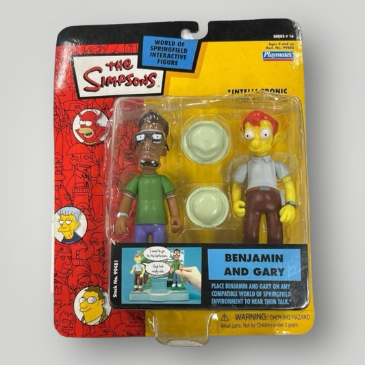 Playmates Toys The Simpsons Benjamin And Gary Action Figure