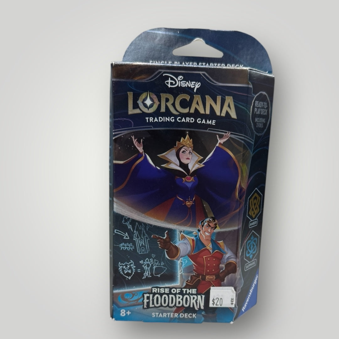 Disney Lorcana Starter Deck Rise Of The Floodborn