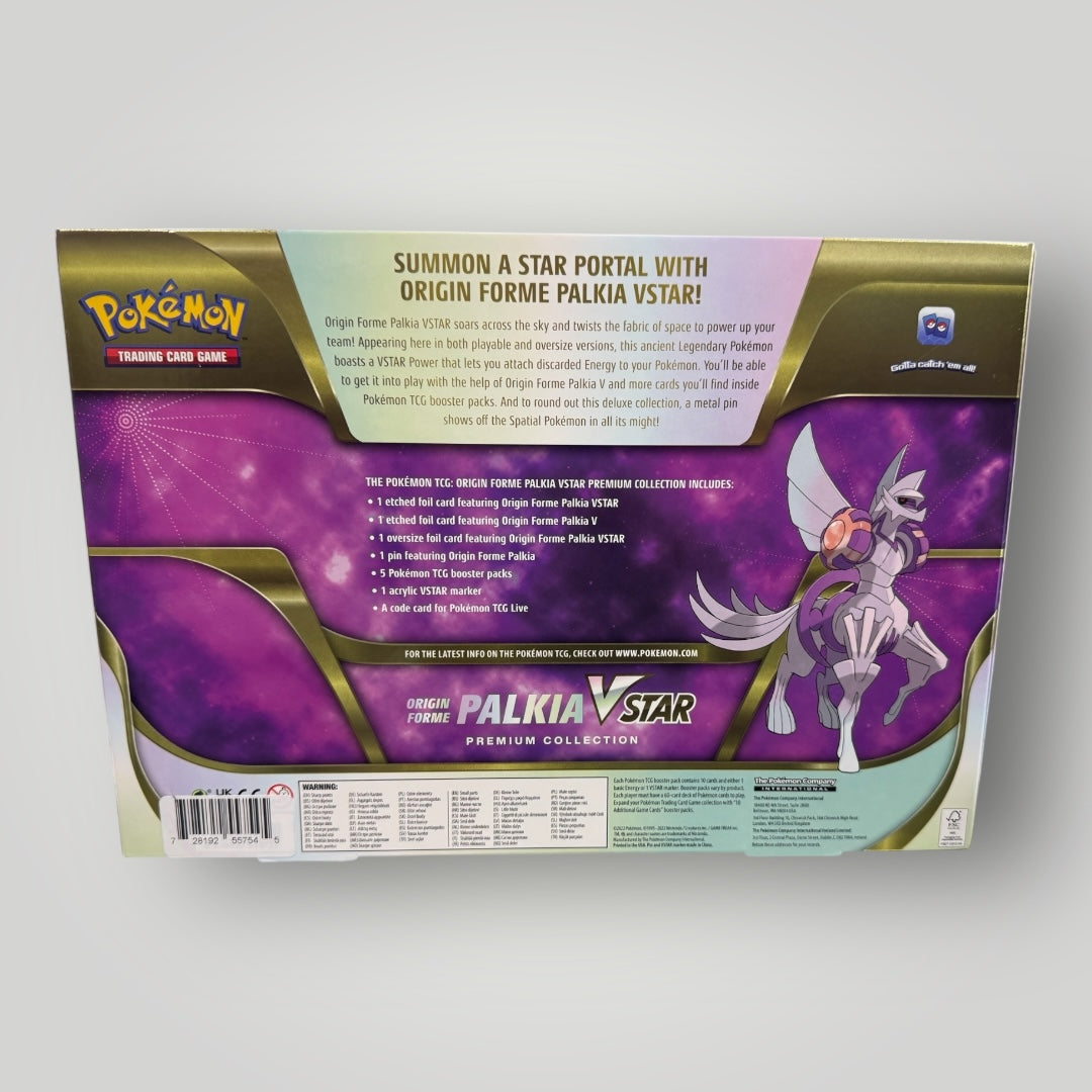 Pokemon Origin Forme Palkia Vstar Premium Collection