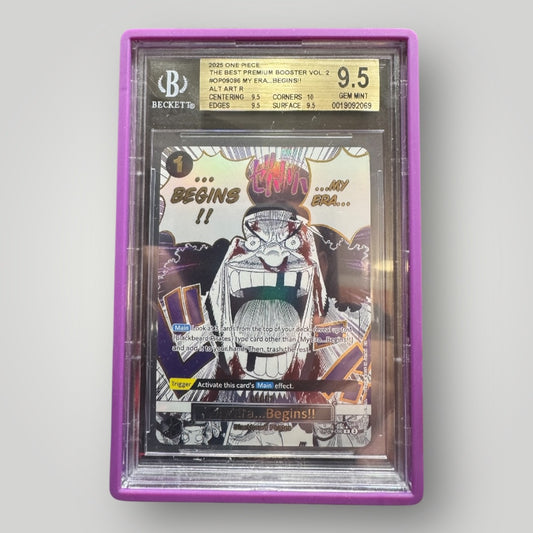 One Piece My Era…Begins!! BGS 9.5 The Best Premium Vol 2