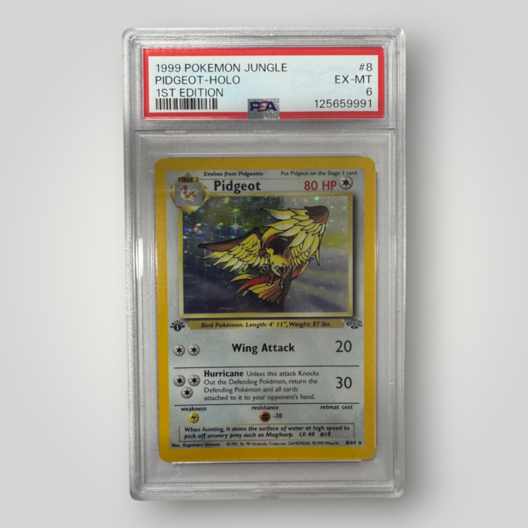 1999 Pokemon Jungle Pidgeot-Holo PSA 6