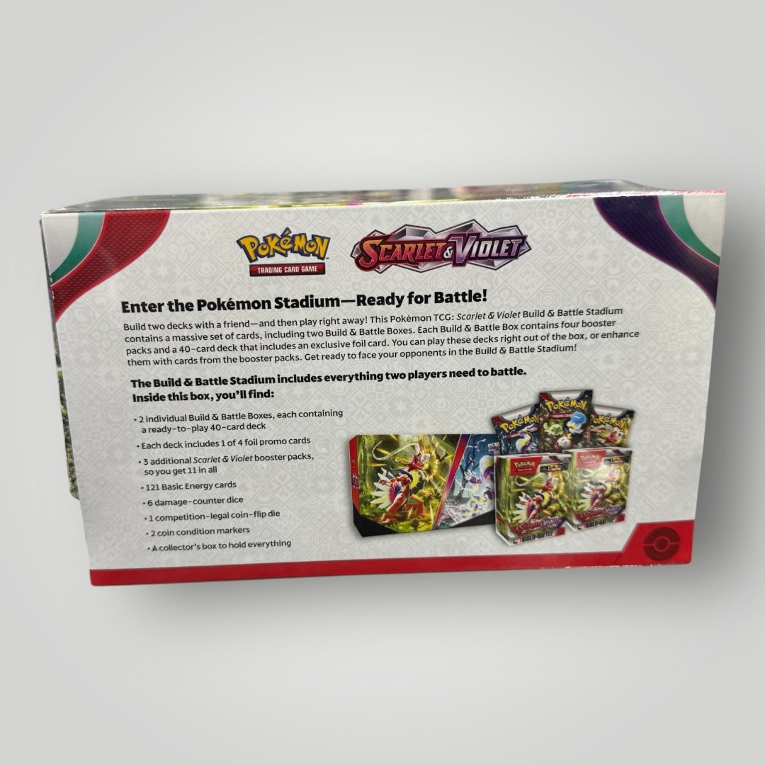 Build and battle stadium scarlet & Violet