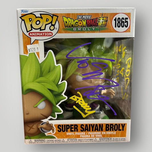 Super Saiyan Broly #1865 Signed And Quoted 6 in