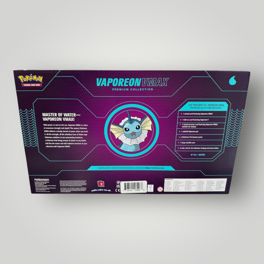 Vaporeon Vmax Premium Collection