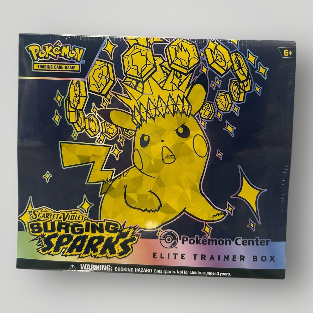 Surging Sparks Pokemon Center ETB