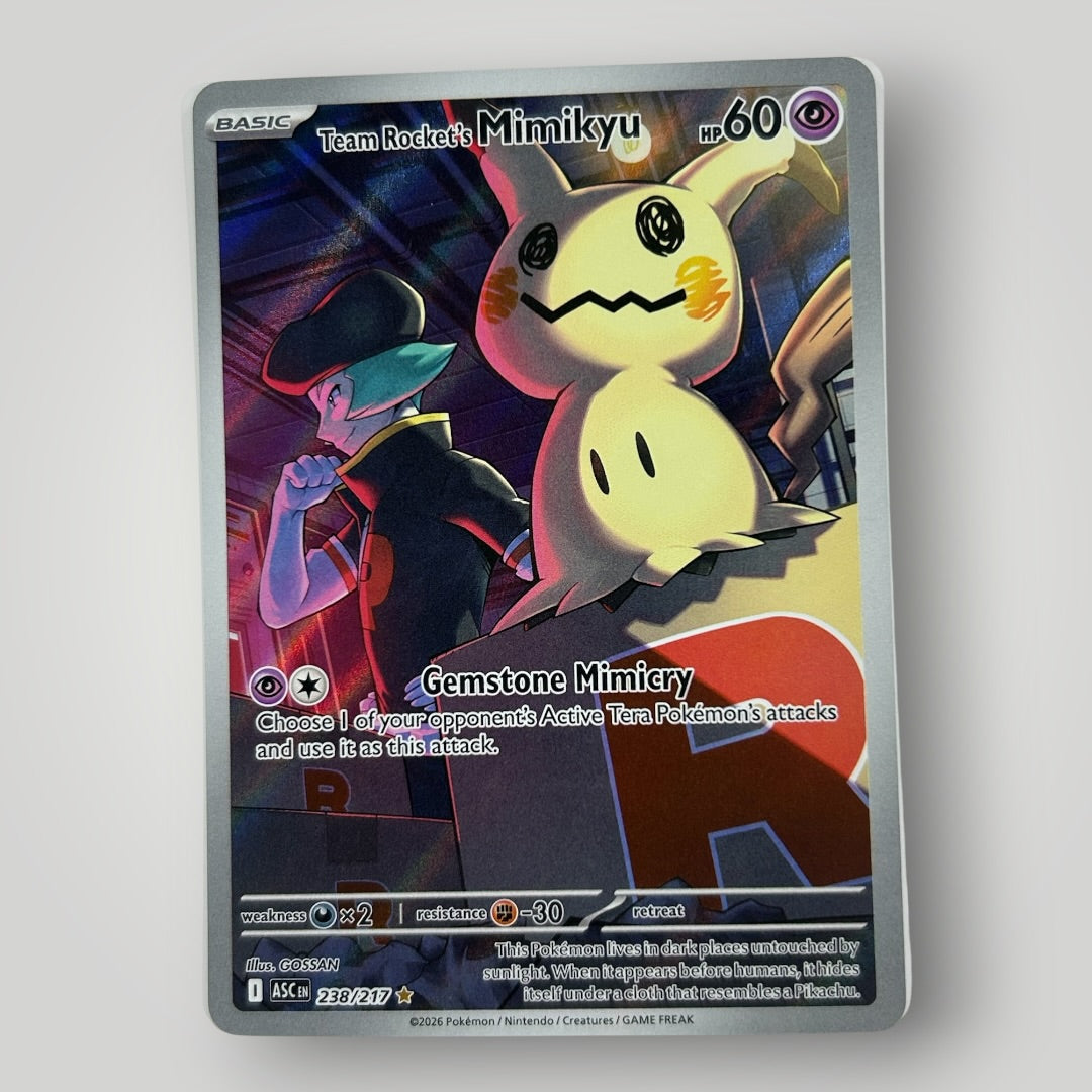 Team Rocket’s Mimikyu 238/217