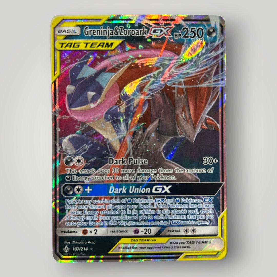 Greninja&zoroark Gx 107/214