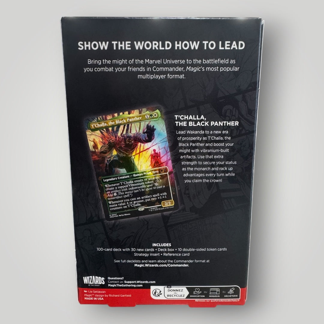 Magic the gathering: Marvel Super Heroes Commander Deck - Wakanda Forever