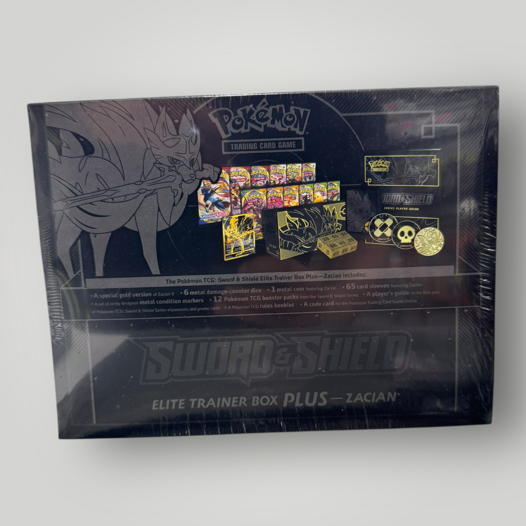 Pokemon SWSH04 Sword & Shield Elite Trainer Box Plus [Zacian]