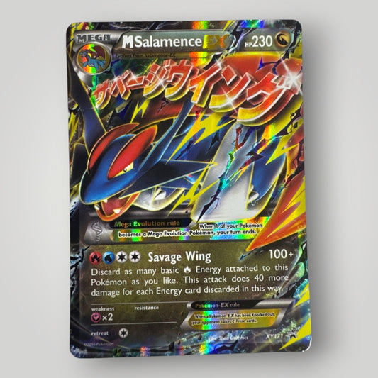 M Salamence EX - XY171 - XY Black Star Promos - Holo Promo - LP