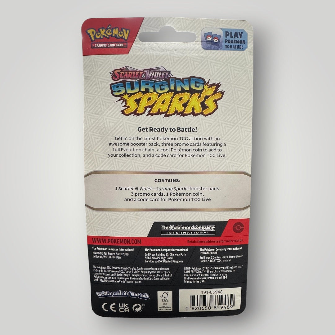 Surging Sparks Blister (Abra, Kadabra, and Alakazam)