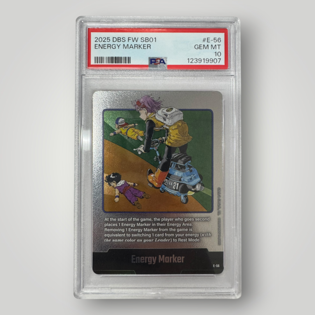 Energy Marker (E-56) - Fusion World Energy Markers PSA 10