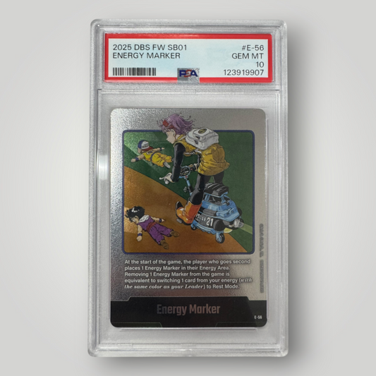 Energy Marker (E-56) - Fusion World Energy Markers PSA 10