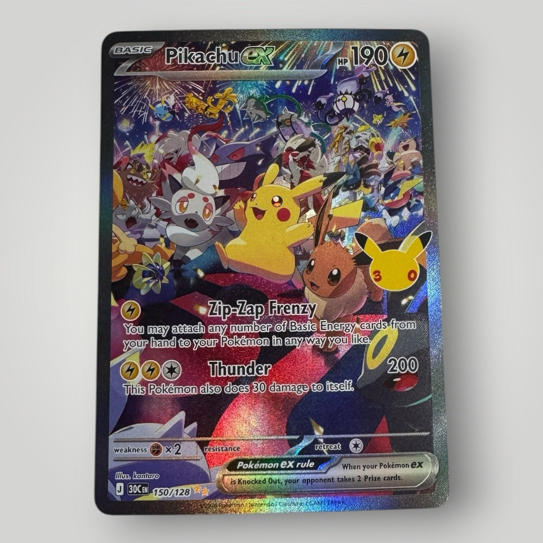 Pikachu EX 150/128